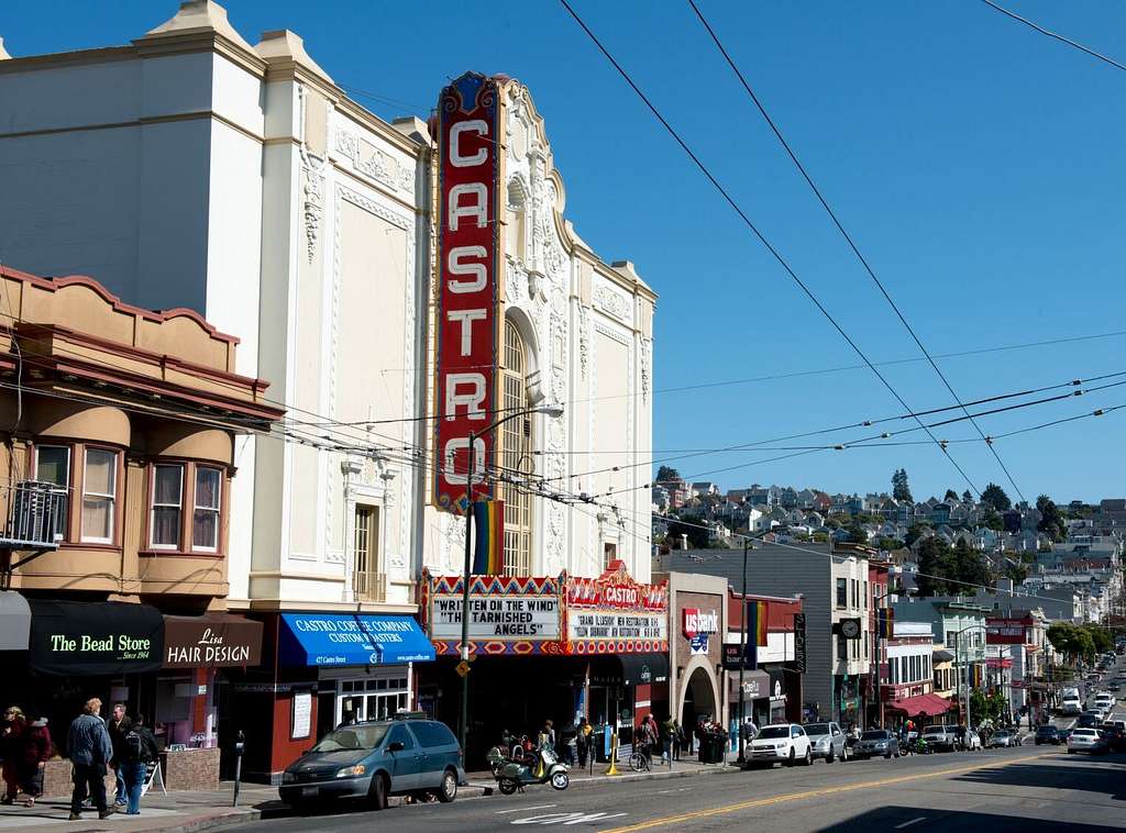 The Castro District in San Francisco, CA
