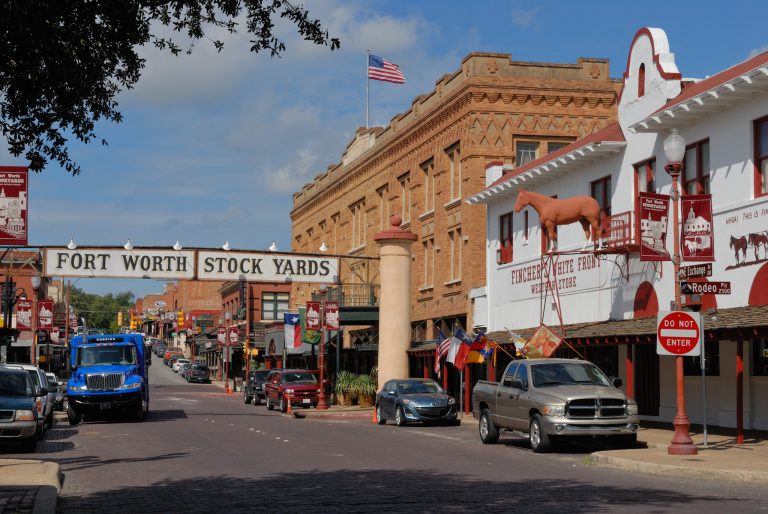 Fort Worth Stock Yards in Fort Worth, TX