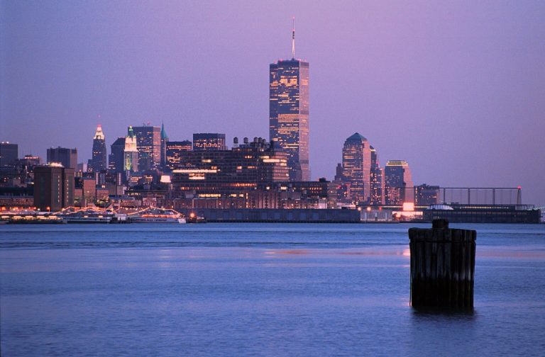New York City in the evening